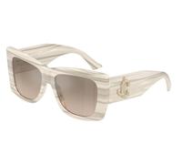 Jimmy Choo Mujer Jimmy Choo JC5036B 50656I Gafas de sol Acetato Blanco Marrón Cuadrada Normal