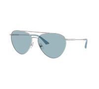 Jimmy Choo Mujer Sunglass JC4002B - Color del Marco: Plateado, Color de la Lente: Azul