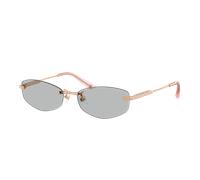 Jimmy Choo Mujer Sunglass JC4013D - Color del Marco: Rose Gold, Color de la Lente: Gris Claro