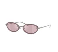 Jimmy Choo Mujer Sunglass JC4020B - Color del Marco: Gunmetal, Color de la Lente: Flash espejo violeta y plateado