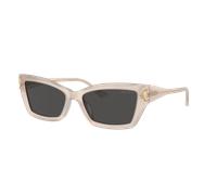 Jimmy Choo Mujer Sunglass JC5011U - Color del Marco: Arena Ópalo, Color de la Lente: Gris Oscuro