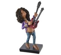 Jimmy con Guitarra Funny Poli Figura Stratford Dibujos Animados Escultura Música Concierto