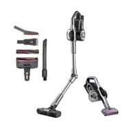 Jimmy H10 Flex Escoba Eléctrica Inteligente Inalámbrico Flexible Batería Desmontable, 600W, 245 AW Potencia, Autonomía 80 Minutos, Filtro HEPA y Luces LED