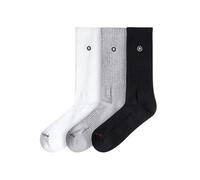 Jimmy Lion - Calcetines Athletic Essentials Lion. Bundle de 3 pares estilo deportivo, media caña, talla 36-40.