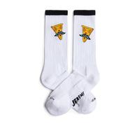 Jimmy Lion Calcetines para Hombre y Mujer Athletic Ciao - Blanco Talla 41-46 Edición Limitada Jeremyville