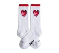 Jimmy Lion Calcetines para Hombre y Mujer Athletic Forever Always - Blanco Talla 41-46 Edición Limitada Jeremyville
