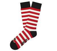 Jimmy Lion Calcetines para Hombre y Mujer Wally Peek-A-Boo - Rojo y Blanco Talla 41-46Edición Limitada Where´s Wally? x