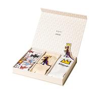 Jimmy Lion - Pack Regalo Calcetines Athletic Basquiat. Pack de 3 pares estilo deportivo, media caña, talla 36-40.