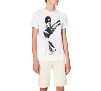 Jimmy Page - T-Shirt # S White Unisex # Urban Image