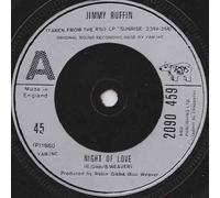 JIMMY RUFFIN - NIGHT OF LOVE 7 INCH (7" VINYL 45) UK RSO 1980