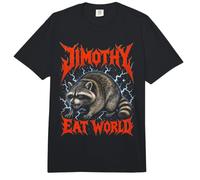 Jimmy se Come World Raccoon Metal Comfort Colors Adult Heavyweight T-Shirt