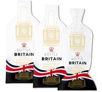 JIMMY THE FOX | Bolsas Reutilizables para Vino | Paquete de 3 | Funda Protectora de Botellas de Triple Capa | A Prueba de Fugas y Golpes | Ideal para Viajar | Bottle Britain