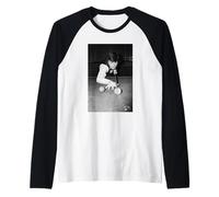 Jimmy White Snooker Ganador del Campeonato del Reino Unido en 1980 Camiseta Manga Raglan