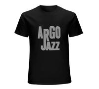 Jimmysea Argo Jazz Soul Funk 45 RPM Vinyl Record Rare Men's T-Shirt Unisex Black Men Tees XL