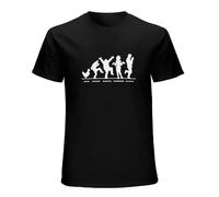 Jimmysea Arrested Development Bluth Chickens Men's T-Shirt Unisex Black Men Tees XXL