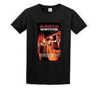 Jimmysea Oceans Eleven, Movie Poster, Matt Damon, Men's T-Shirt Unisex Black Men Tees M
