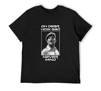 Jimmysea Oh Dear How Sad Never Mind Windsor Davies Aint Half Hot Mum Welsh Men's T-Shirt Unisex Black Men Tees 3XL