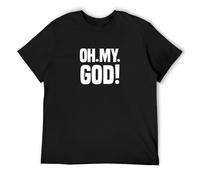 Jimmysea Oh ! My ! God ! Janice Men's T-Shirt Unisex Black Men Tees S