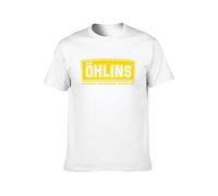 Jimmysea Ohlins Vintage Shock Suspension Men's T-Shirt Unisex White Men Tees 3XL