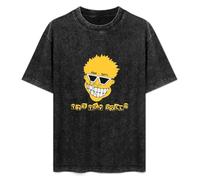 Jimmysea The Toy Dolls Yellow Mascot Face Men's T-Shirt Unisex Black Men Tees XL