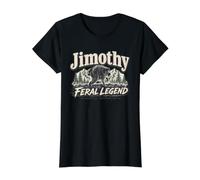 Jimothy Leyenda Salvaje Seattle Washington Wild Spirit Camiseta gráfica económica, Mujer, Negro, S