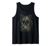Jimothy Mapache Meme Bosque del Dragón Luna mística Cottagecore Camiseta sin Mangas