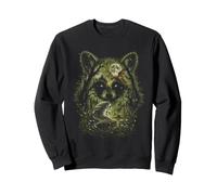 Jimothy Mapache Meme Bosque del Dragón Luna mística Cottagecore Sudadera