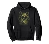 Jimothy Mapache Meme Bosque del Dragón Luna mística Cottagecore Sudadera con Capucha