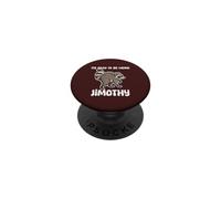 Jimothy Raccoon Está Bien ser Raro Seattle Funny PopSockets PopGrip Adhesivo