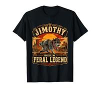 Jimothy Raccoon is My Spirit Animal Raccoon Meme Trash Panda Camiseta