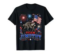 Jimothy Raccoon is My Spirit Animal Raccoon Meme Trash Panda Camiseta