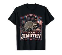 Jimothy Raccoon is My Spirit Animal Raccoon Meme Trash Panda Camiseta