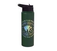Jimothy Raccoon: No pasa nada por ser raro. Trash Panda. Stainless Steel Insulated Water Bottle