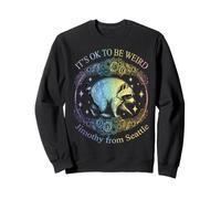 Jimothy Raccoon: No Pasa Nada por ser Raro. Trash Panda. Sudadera