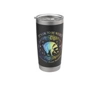 Jimothy Raccoon: No pasa nada por ser raro. Trash Panda. Vaso térmico de acero inoxidable de doble pared