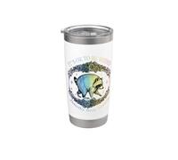 Jimothy Raccoon: No pasa nada por ser raro. Trash Panda. Vaso térmico de acero inoxidable de doble pared