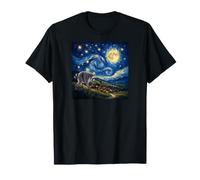 Jimothy Raccoon Starry Night Van Gogh Art Seattle Meme Camiseta