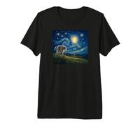 Jimothy Raccoon Starry Night Van Gogh Art Seattle Meme Camiseta Premium