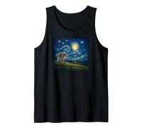 Jimothy Raccoon Starry Night Van Gogh Art Seattle Meme Camiseta sin Mangas