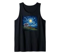 Jimothy Raccoon Starry Night Van Gogh Art Seattle Meme Camiseta sin Mangas