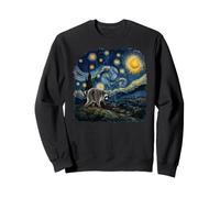 Jimothy Raccoon Starry Night Van Gogh Art Seattle Meme Sudadera