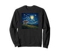 Jimothy Raccoon Starry Night Van Gogh Art Seattle Meme Sudadera