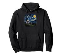 Jimothy Raccoon Starry Night Van Gogh Art Seattle Meme Sudadera con Capucha