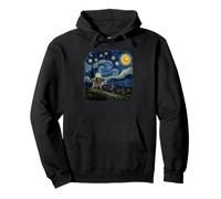Jimothy Raccoon Starry Night Van Gogh Art Seattle Meme Sudadera con Capucha