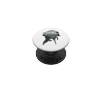 Jimothy The Raccoon Seattle Skyline MT. Rainier PopSockets PopGrip Adhesivo