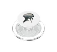Jimothy The Raccoon Seattle Skyline MT. Rainier PopSockets PopGrip para MagSafe