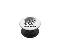 Jimothy Viral Mapache Meme Mantente Raro PopSockets PopGrip Adhesivo