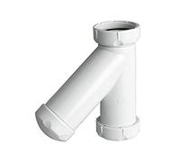 Jimten 001276 Sifon Lavabo Pedestal S-151, 1 1/4, Blanco