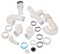 Jimten 007028 Sifón Fregadero Curvo Doble S-30 1,1/2