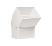 Jimten cq4gt - Codo 45 bajante macho-hembra cq4gt 100x73 blanco